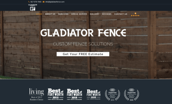 Gladiator Fence