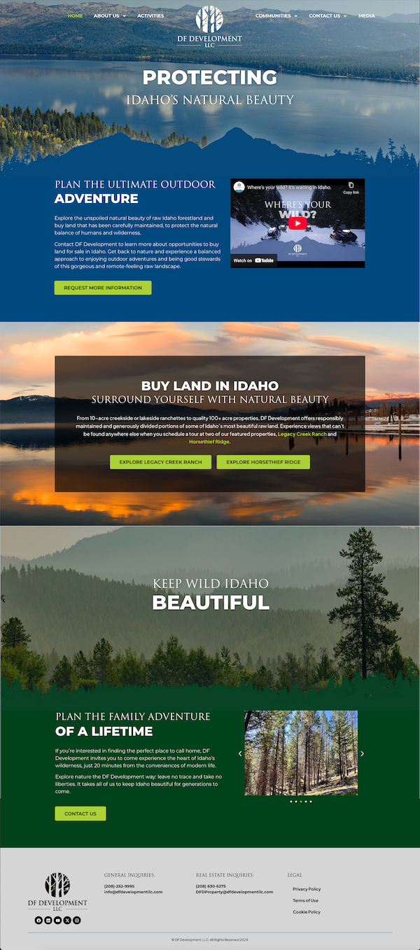 DF Development home page