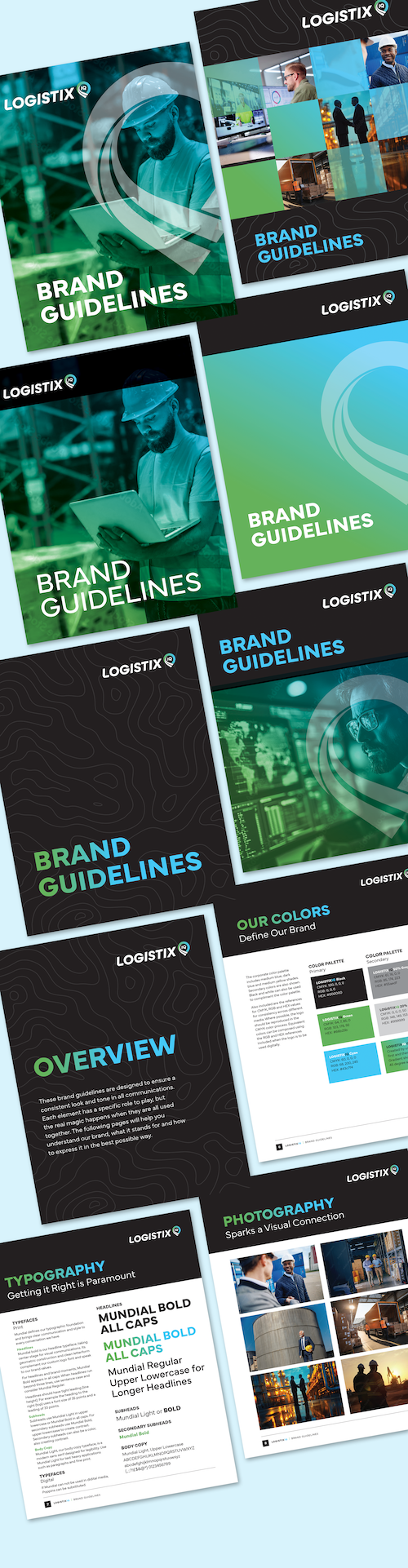 LogistixIQ Home Page Design