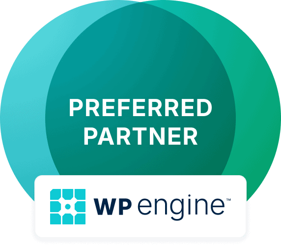 WP Engine Preferred Partner in website design